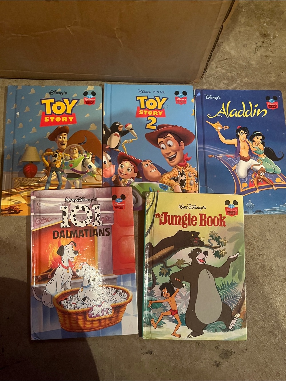 Disney Classic Kids Storybook Collection - Blue, Red, Yellow, Green Covers
